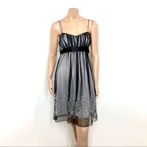 NWT BLACK/GRAY FORMAL DRESS